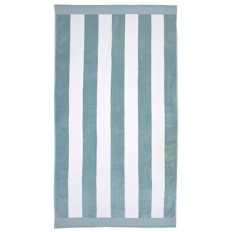 Classic Stripe Beach Towel - Surf