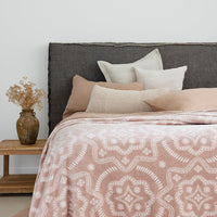 Beth Ultraplush Blanket - Rosewater