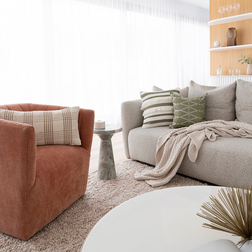Tully Cushion - Moss