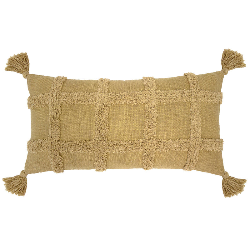 Percy Cushion - Rectangle - Flax
