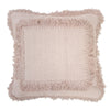 Calla Square Cushion - Rosewater