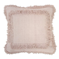 Calla Square Cushion - Rosewater