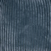 Channel Square Cushion - Steel Blue