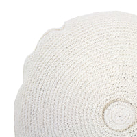 Demi Round Cushion - Ivory