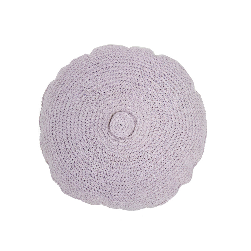 Demi Round Cushion - Lilac