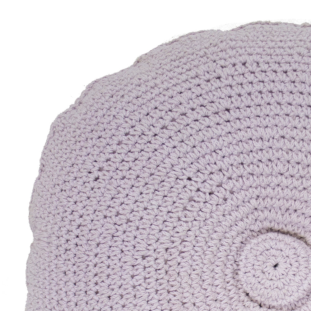 Demi Round Cushion - Lilac