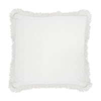 Hydra Square Cushion - White