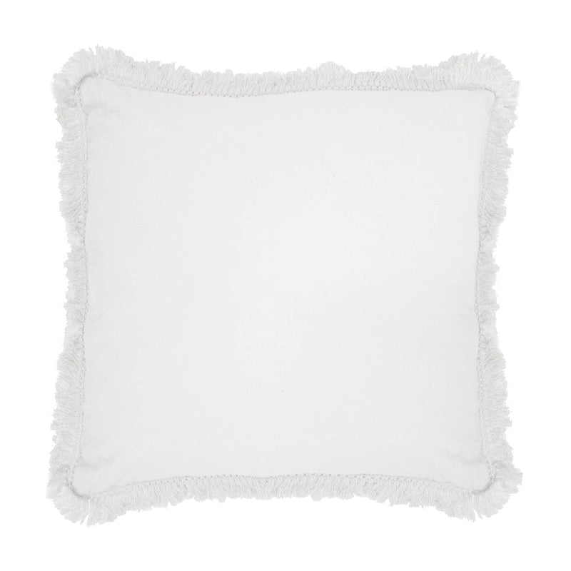 Hydra Square Cushion - White