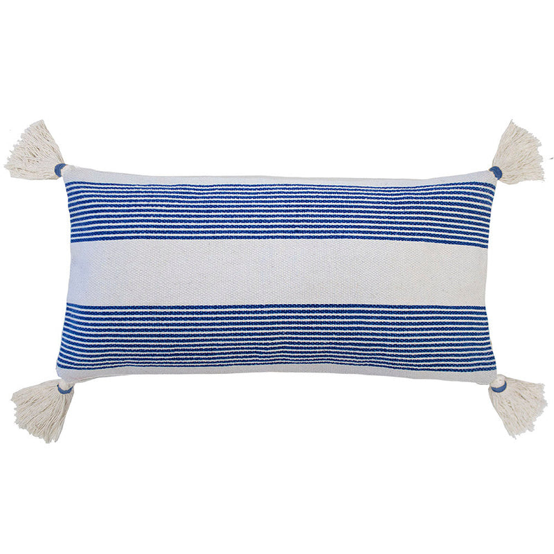 Panama Rectangle Cushion - Azure