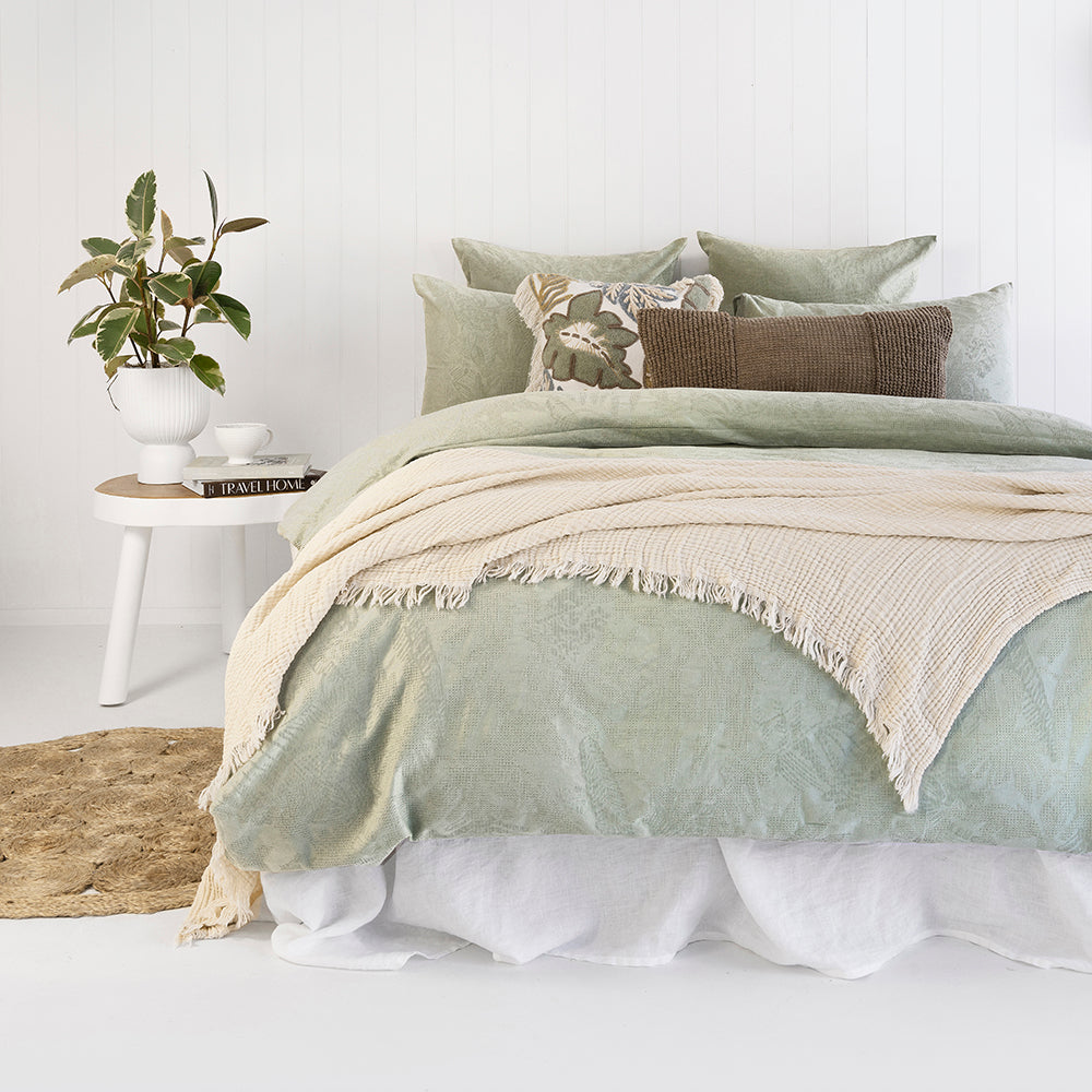 Rhodes Cushion - Almond