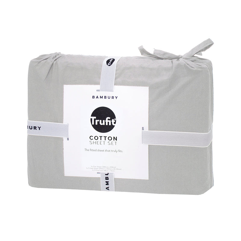 Tru Fit Sheet Set - Silver